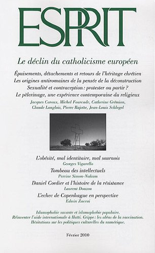 Esprit, n° 362. Le déclin du catholicisme européen