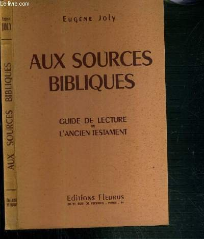 aux sources bibliques.