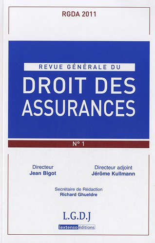Revue générale du droit des assurances, n° 1 (2011)