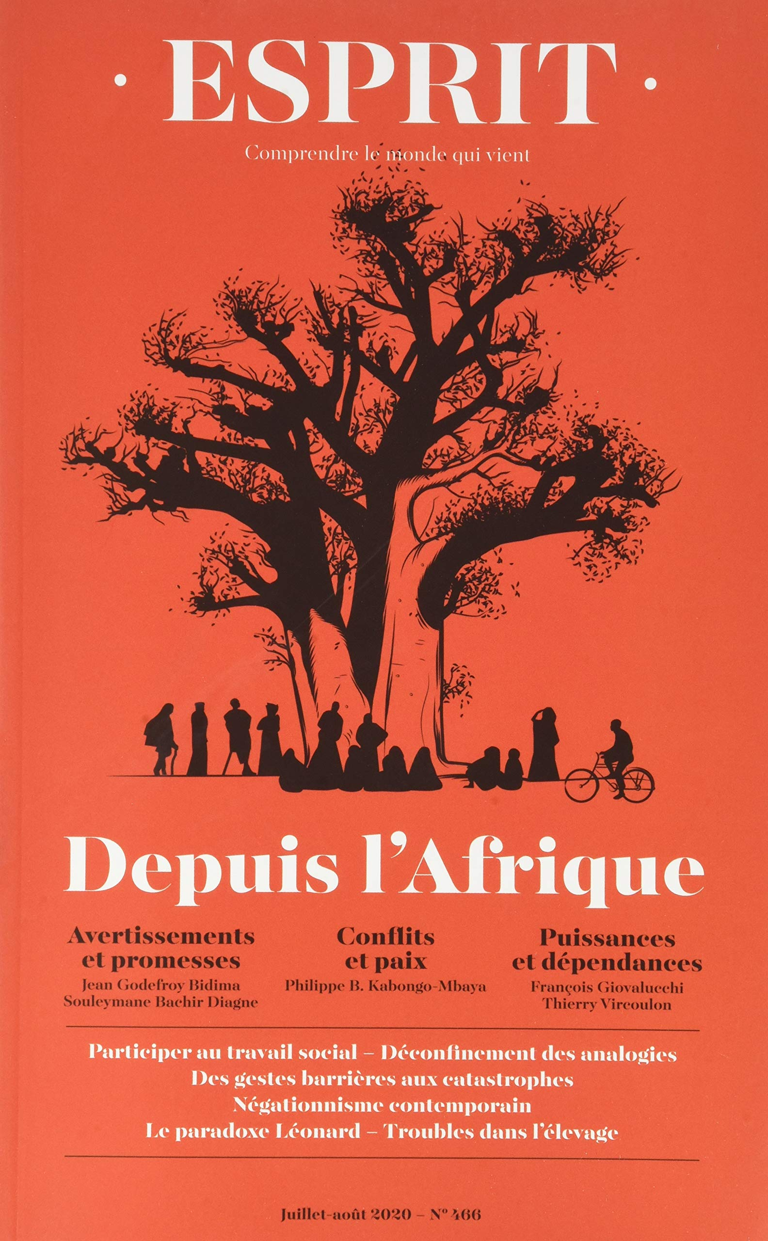 Esprit, n° 466. Depuis l'Afrique
