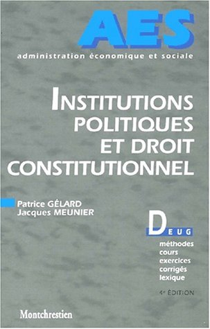Institutions politiques et droit constitutionnel