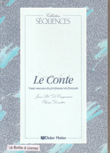 Le Conte. Volume du maître
