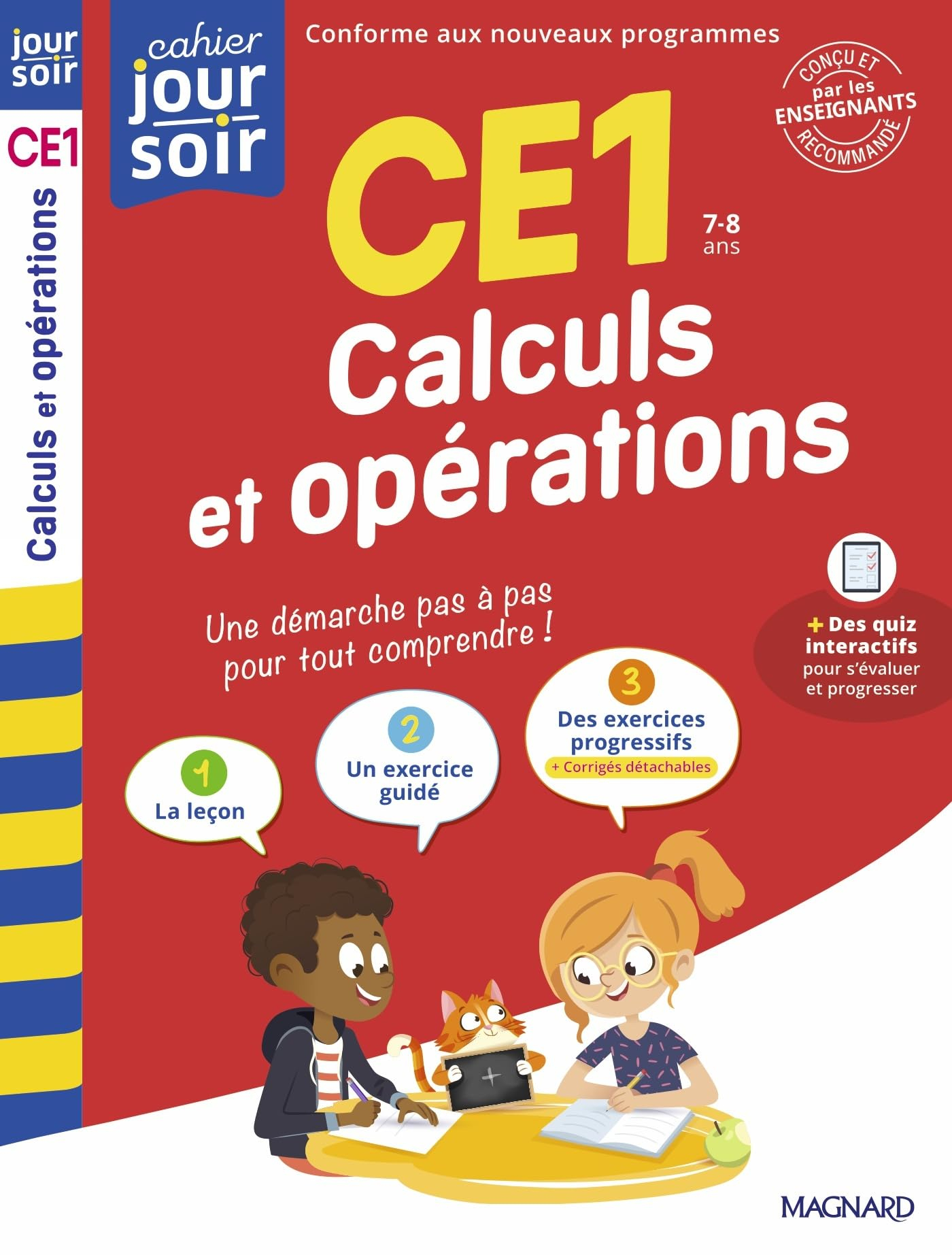 Calculs et opérations CE1, 7-8 ans