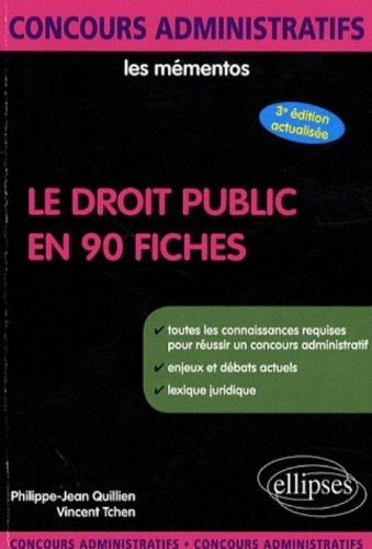 Le droit public en 90 fiches