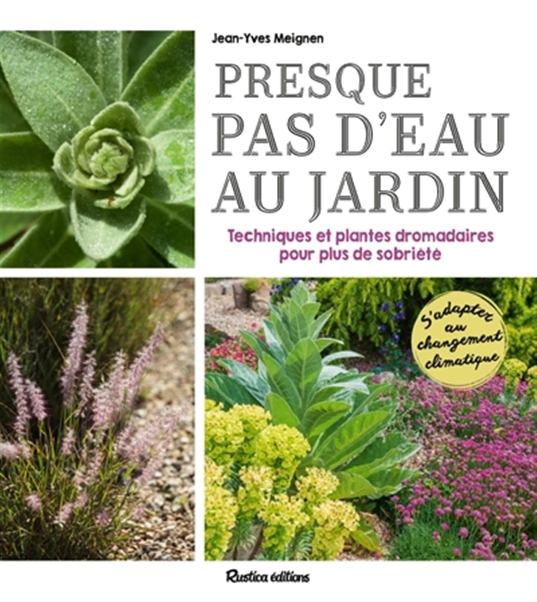 Presque pas d'eau au jardin : techniques et plantes dromadaires pour plus de sobriété : s'adapter au
