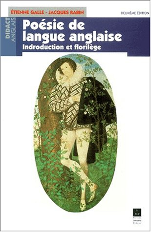 Poésie de langue anglaise : introduction et florilège