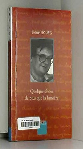 Quelque chose de plus que la lumière