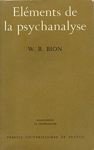 Éléments de la psychanalyse