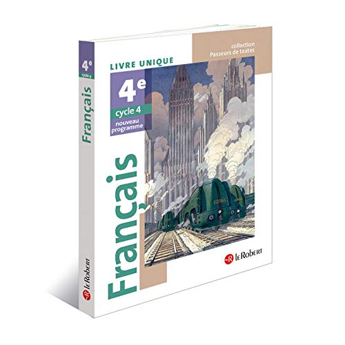 Français 4e, cycle 4 : livre unique : nouveau programme