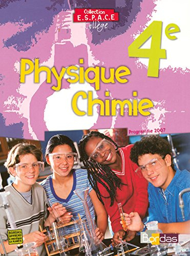 Physique chimie 4e : programme 2007