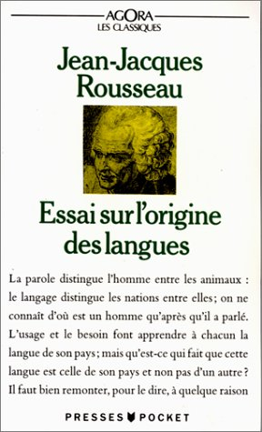 Essai sur l'origine des langues