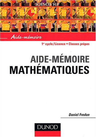 Aide-mémoire de mathématiques