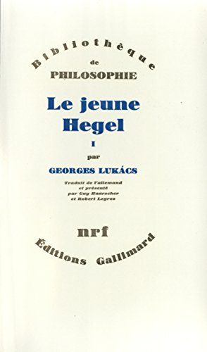 le jeune hegel, tome 1