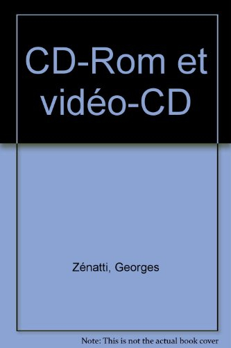 cd-rom et vidéo-cd