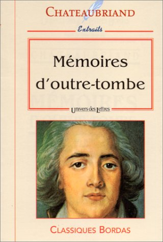 chateaubr ulb memoires o t np    (ancienne edition)