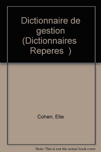 dictionnaire de gestion