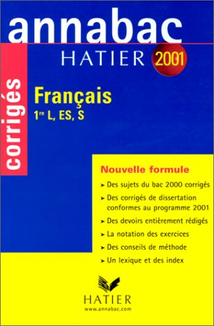 Français, 1re L, ES, S