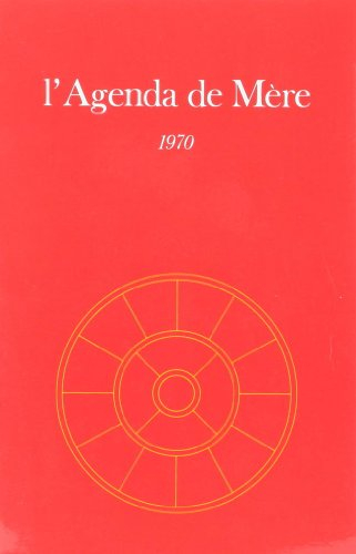 L'Agenda de Mère. Vol. 11. 1970