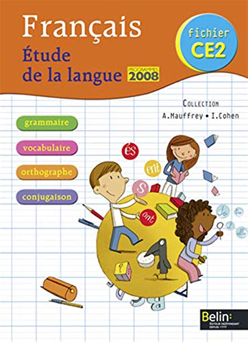 Français, fichier CE2 : étude de la langue