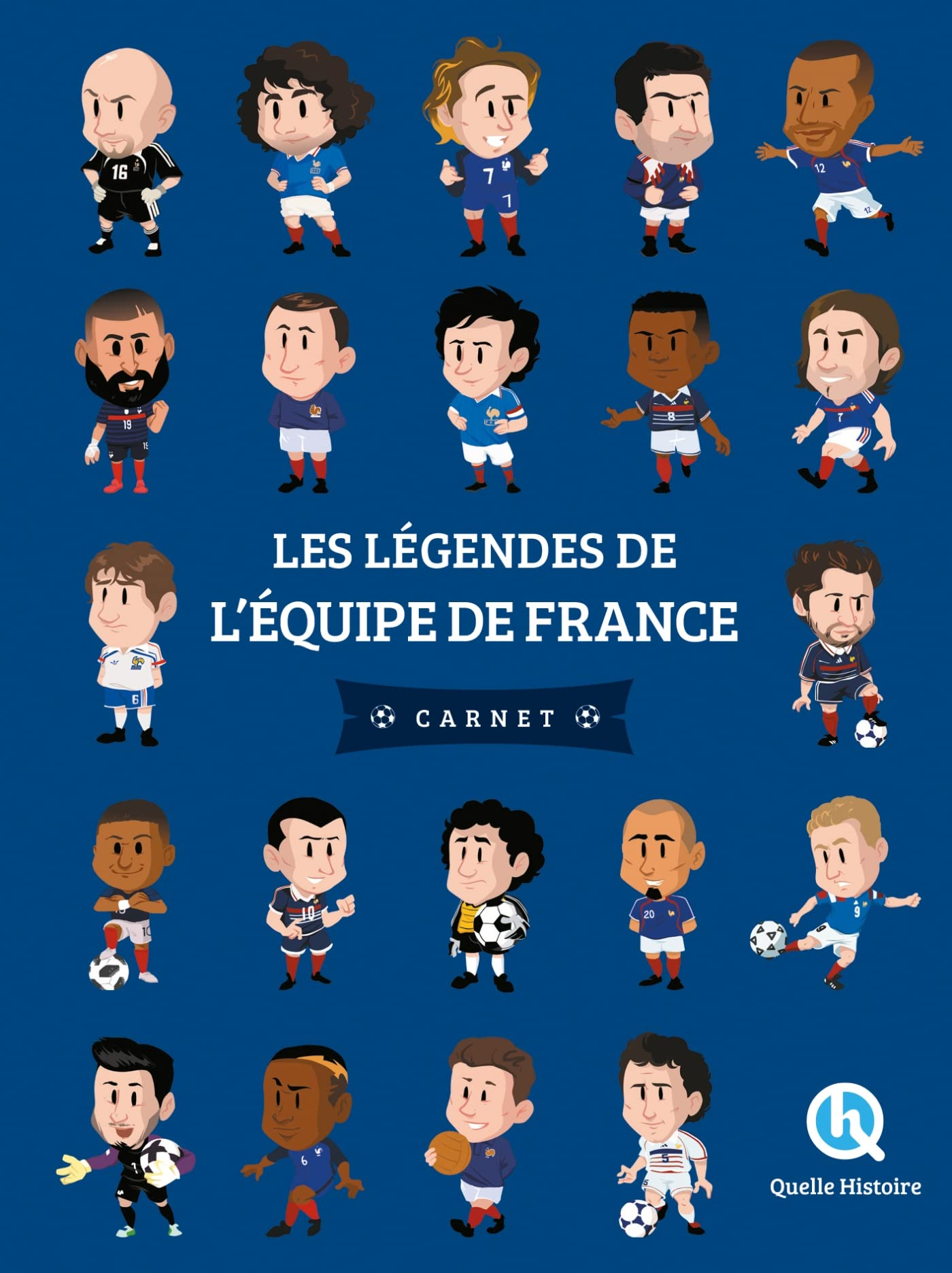 Les légendes de l'équipe de France