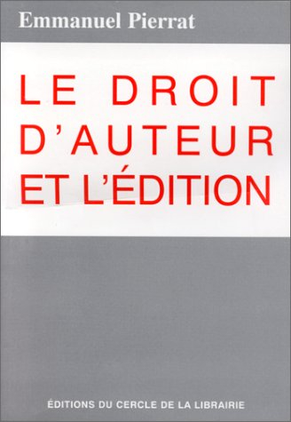 le droit d'auteur et l'édition