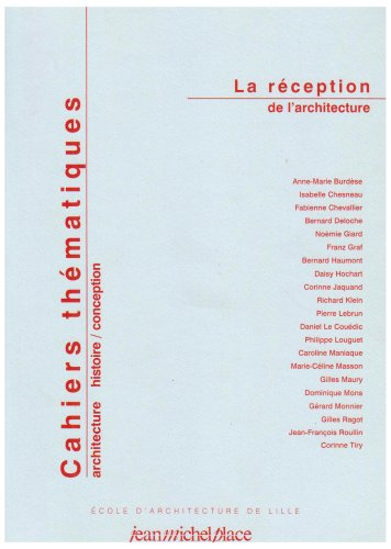 La réception de l'architecture