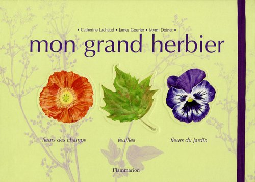 Mon grand herbier : fleurs des champs, feuilles, fleurs du jardin