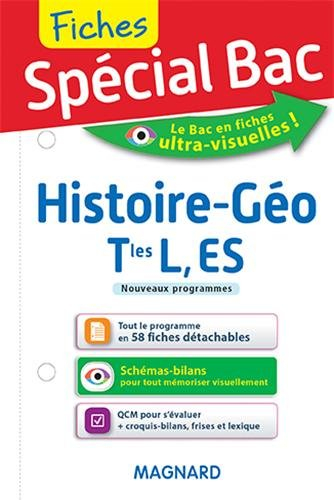Histoire-géo terminales L, ES : nouveaux programmes