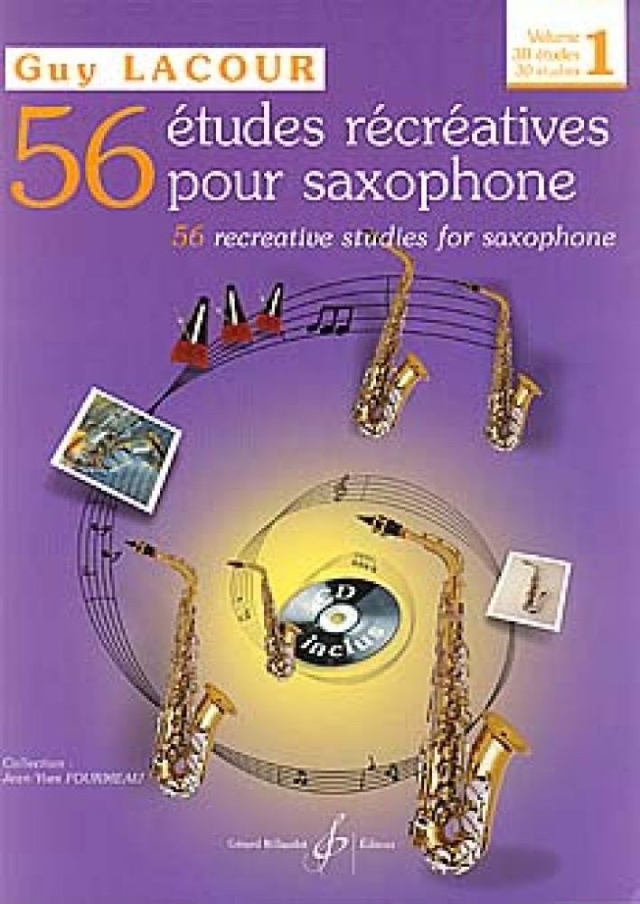 56 etudes recreatives cahier 1 - 30 etudes