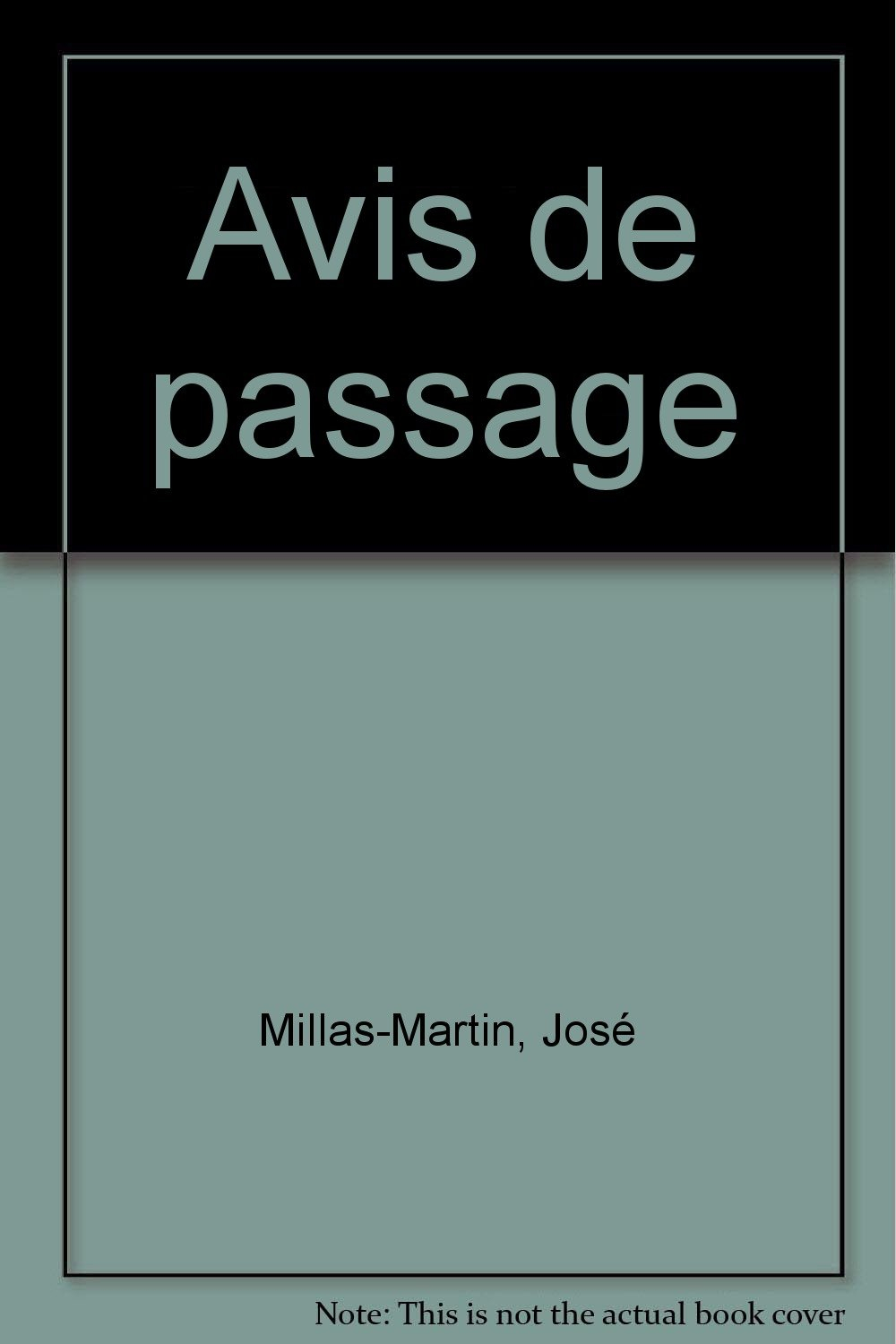 Avis de passage