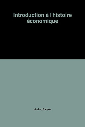 Introduction à l'histoire économique