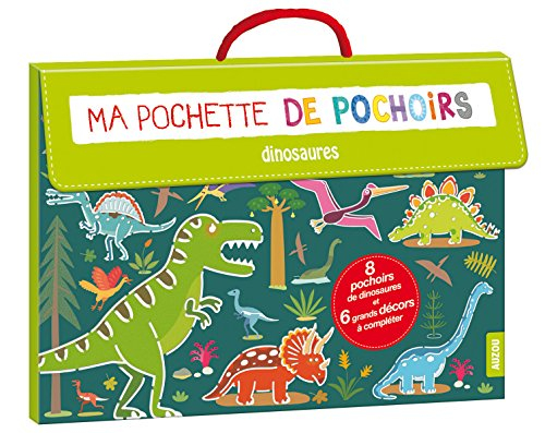 Ma pochette de pochoirs : dinosaures
