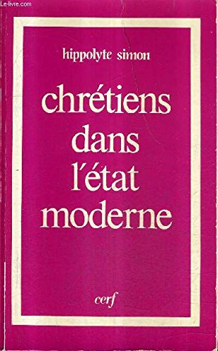 Chrétiens dans l'Etat moderne