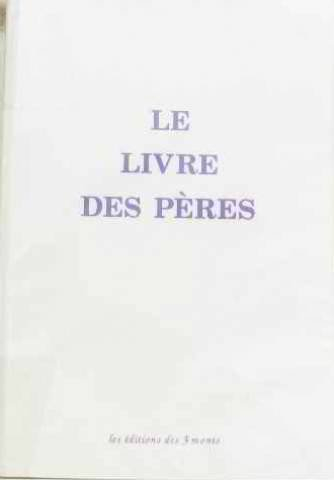 le livre des pères