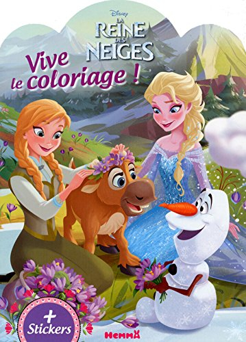 La reine des neiges : vive le coloriage !