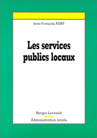 Les services publics locaux