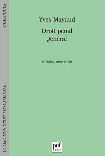 Droit pénal général