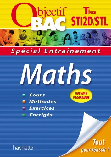 Maths terminales STI2D-STL : nouveau programme