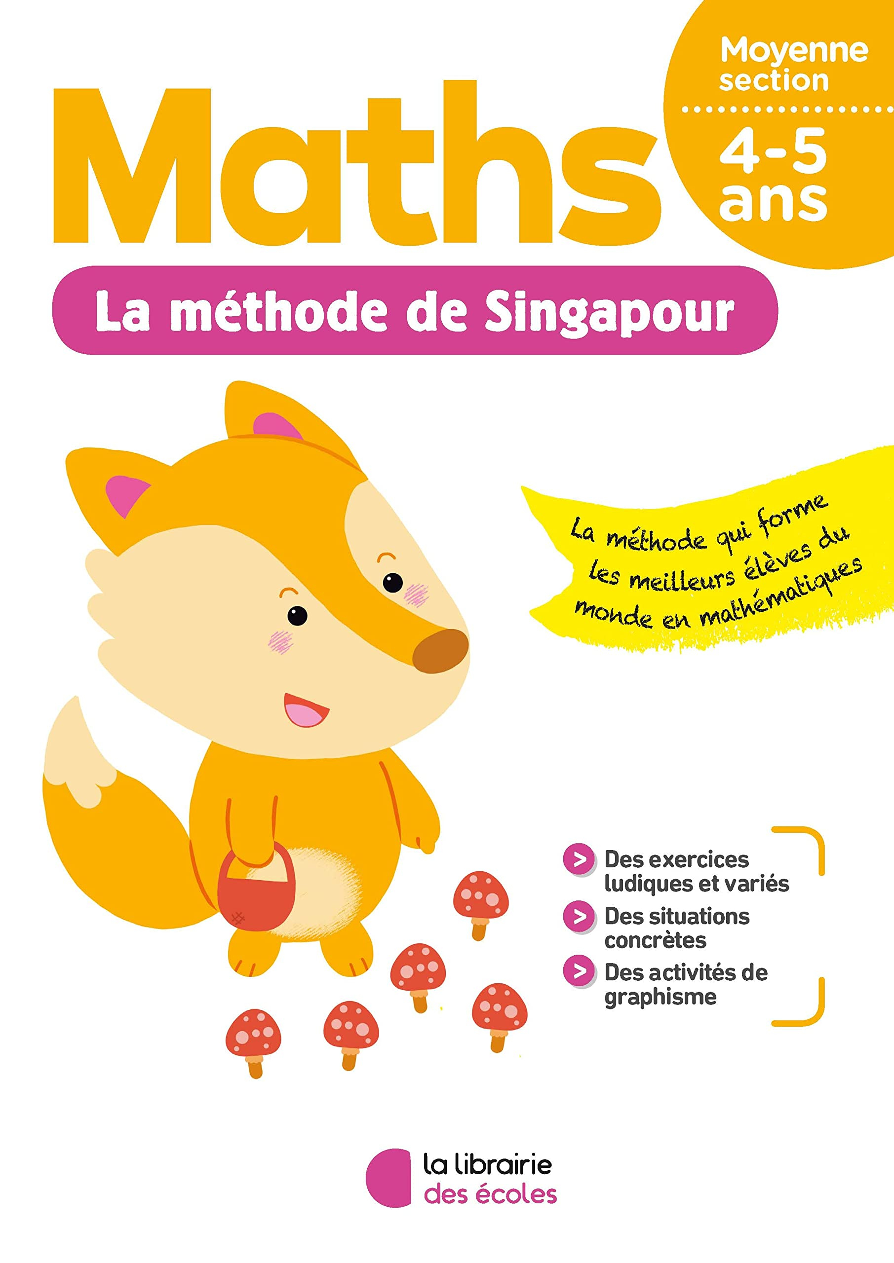 Maths, la méthode de Singapour, moyenne section, 4-5 ans