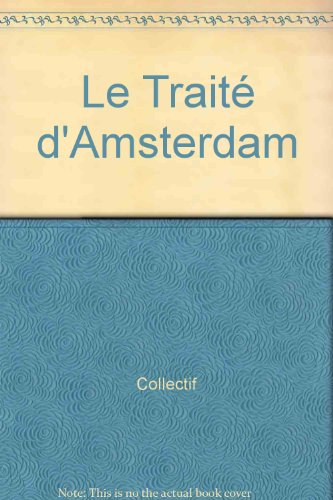 Le traité d'Amsterdam