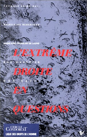 L'extrême droite en questions : actes du colloque, 3-4 février 1989
