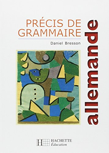 Précis de grammaire allemande