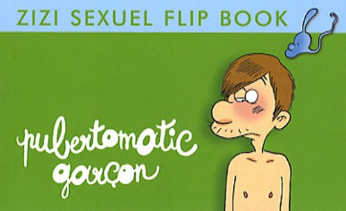 Zizi sexuel Flip book. Pubertomatic garçon