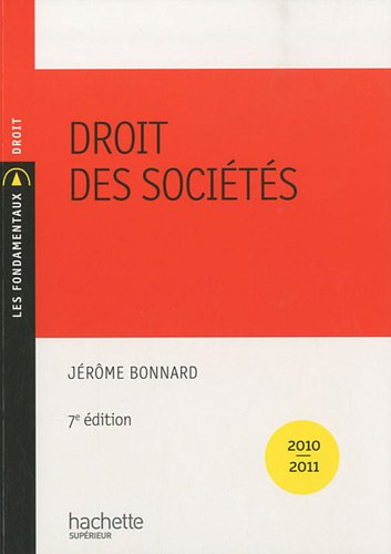 Droit des sociétés : 2010-2011