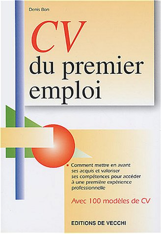 cv du premier emploi