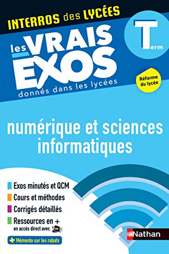 Numérique et sciences informatiques terminale : les vrais exos donnés dans les lycées : réforme du l