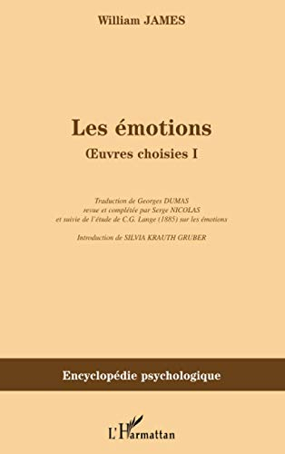 Oeuvres choisies. Vol. 1. Les émotions