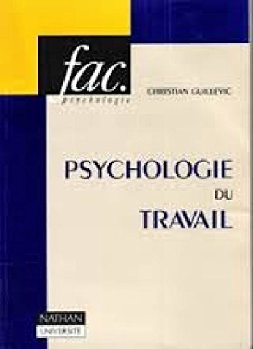 Psychologie du travail