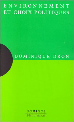Environnement et choix politiques