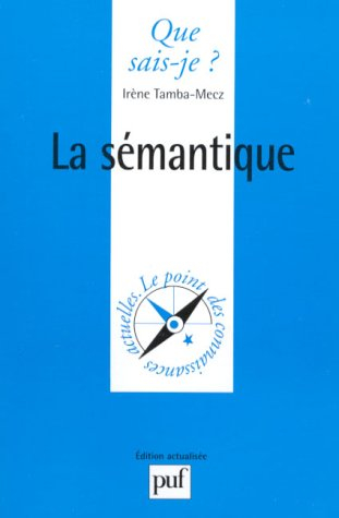 la sémantique
